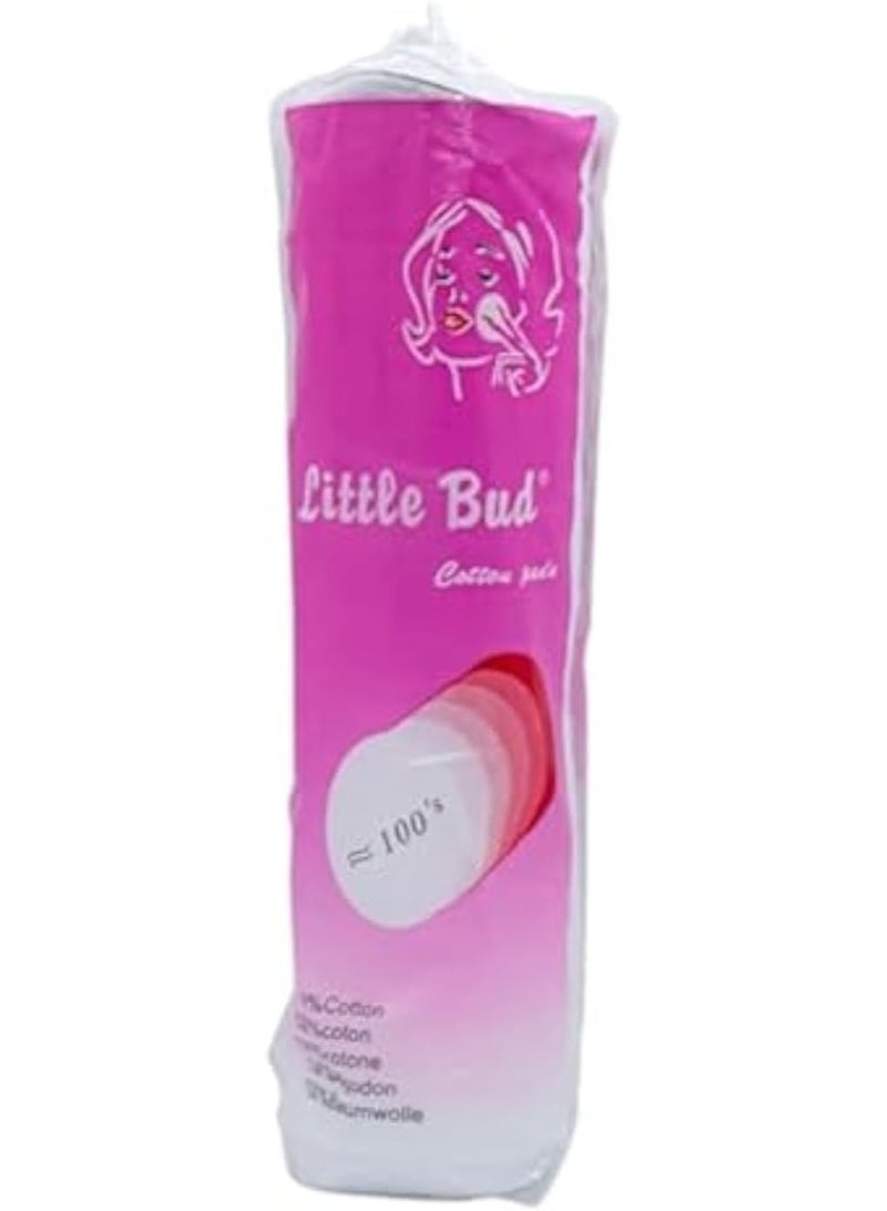 100 Pieces Cotton Round Strips Cosmetic Makeup Remover